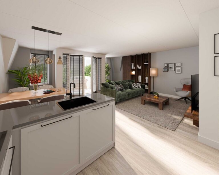 Parkstaete Hattem sfeerimpressie van het nieuwbouw appartement